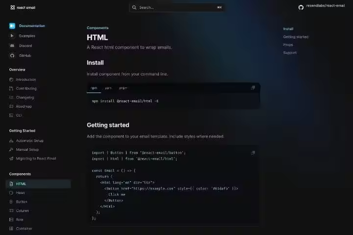 React Email